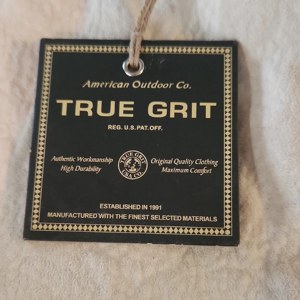 True Grit Cream Teddy Jacket with Faux Fur Trim